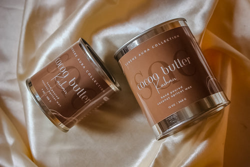 Cocoa Butter Kashmir Woodwick Candle